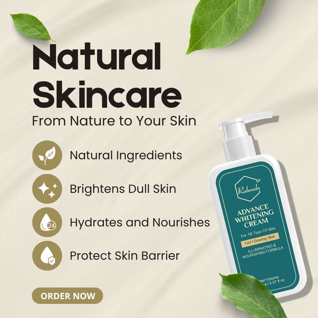 Rabenda Advance Whitening Cream - To Get Glowing Skin (150ml)